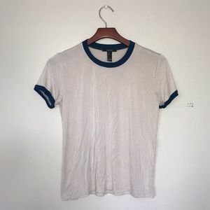 beige tee